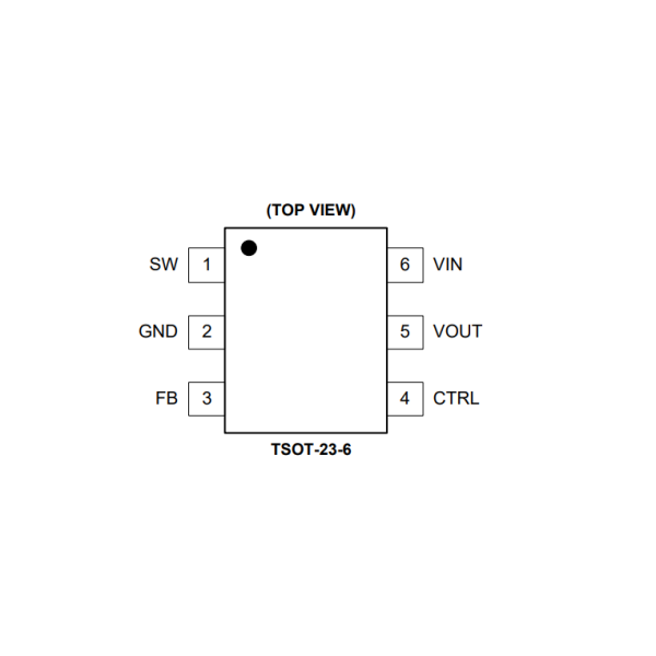 LED Backlight Drivers PWM Dimming, 38V Boost LED Driver Integrated Circuit IC Chip