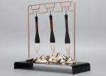 Stainless Steel Shop Window Displays Accessories Brush Pen Display Stands