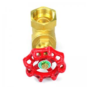 China Flow Water Control Stop Valve , high pressure Forged Globe Valve Brass wholesale