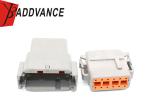 12 Pin Female and Male DTM Housing Connector DTM06-12S DTM04-12P