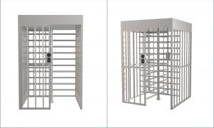 China Access Control double Full Height Turnstile Gate 2.4m For High Risk Facilities on sale