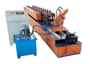 China Steel U channel light steel keel roll forming machine with flying cutting system wholesale