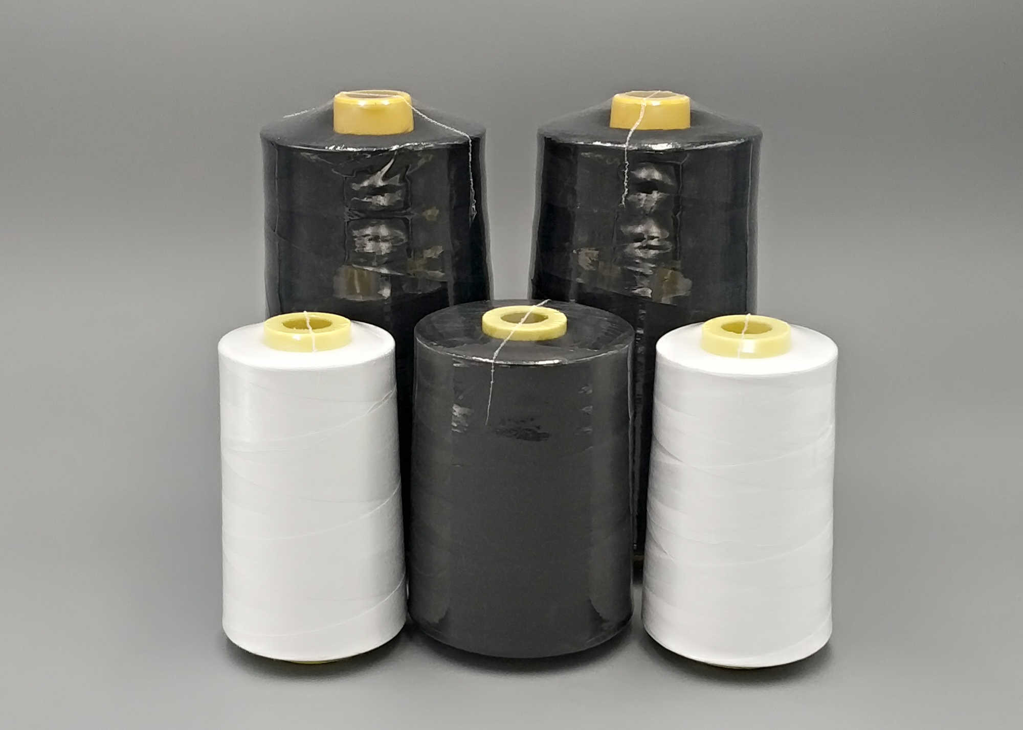 Ne 20S/4 Close Virgin Dope Dyed Multi Color Industrial Sewing Thread For Shoes