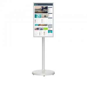China Smart Portable Touch Screen Digital Kiosk 24 Inch Floor Stand Android Tablet NFC wholesale