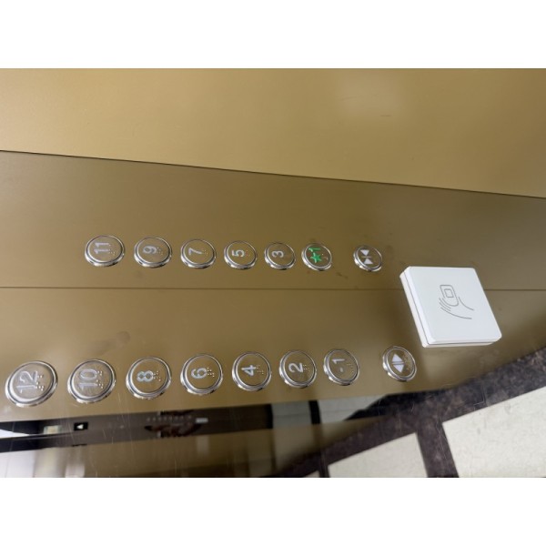 Smart RFID Elevator Access Control System Kit 13.56MHz IC Card Lift Controller Board with Power Supply and Reader