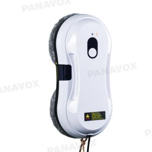 China White 80 Watt Window Cleaner Robot 295mm Vacuuming Magnetic Window Cleaning Robot wholesale