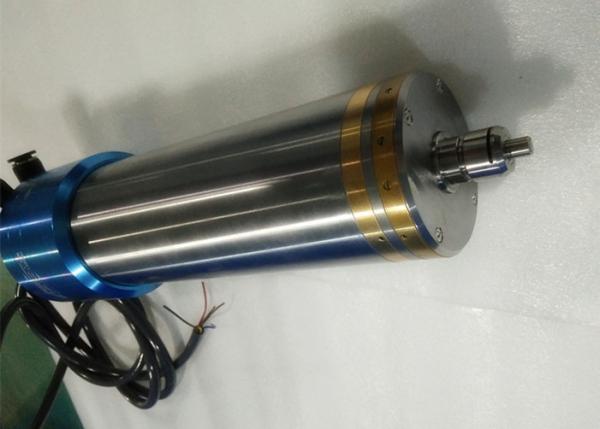 Soft Metal Polishing Water Cooled Spindle , 1.2KW Precision Spindle 100000 MAX