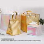 Insulated Reusable Grocery Picnic Zipper Cooler Bag Keep Cool Popsicle Packaging