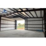 Q235B/Q345B Low Carbon Steel 100*100*9m Prefab Steel Warehouse for Hangar