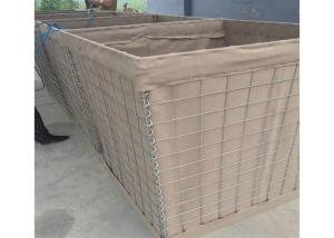 China Gabion Wall Water Bank 10x12 Mesh Galfan Bastion Barrier wholesale
