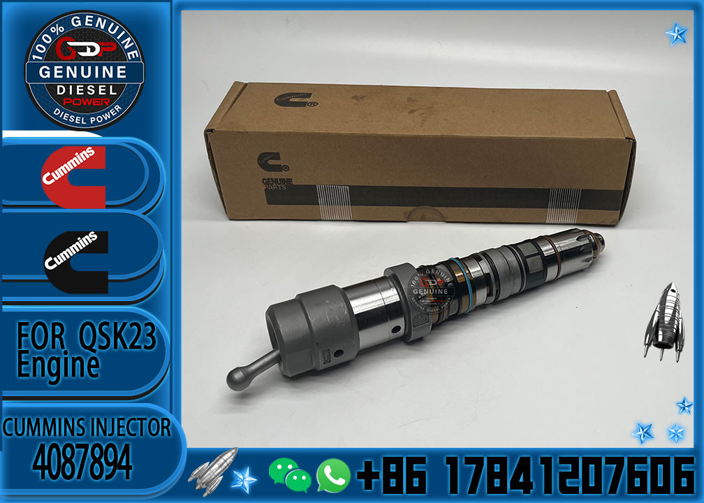 Original Truck Excavator QSK60 QSK45 Engine 4087894 4088428 4002145 Injector Used In Cummins
