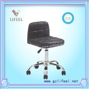 China fashionable salon furniture Durable Barber chair stool with backrest wholesale