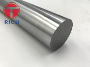 China CK45 1045 12mm Induction Hydraulic Cylinder Tube Chrome Plated Steel Piston Rod wholesale