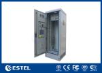 42U Air Conditioner Type Outdoor Telecom Cabinet / Double Wall Heat Insulated