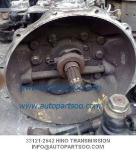 China USED HINO TRANSMISSION 33121-2642 USADA HINO CAJA USADO GEAR BOX F20C F17C F17D EF750 wholesale