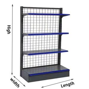 China Shop Store Racks Gondola Shelf Supermarket Snack Shelf Groceries Display Racks wholesale
