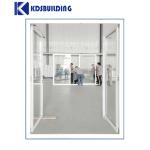Sound Proof Upvc Swing Door Hurricane Casement Window PVC Glass Door