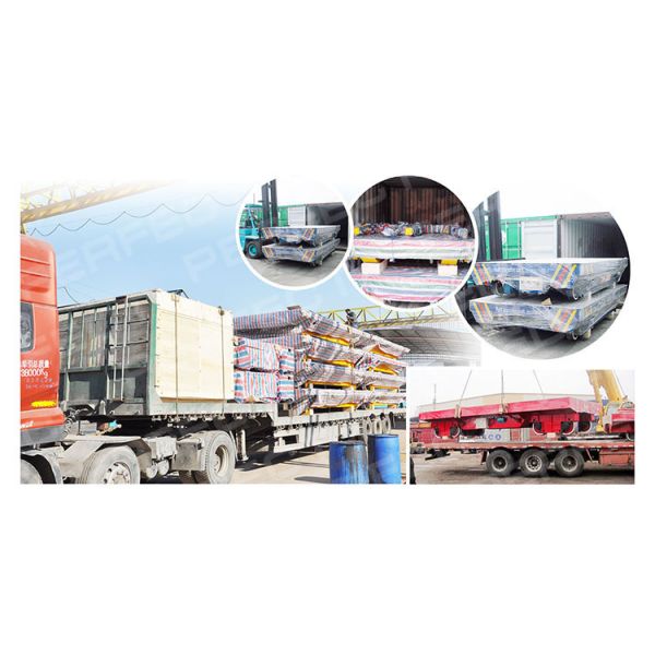 Heavy Duty Industrial Trailer Modular Flatbed 30T Workshop Warehouse