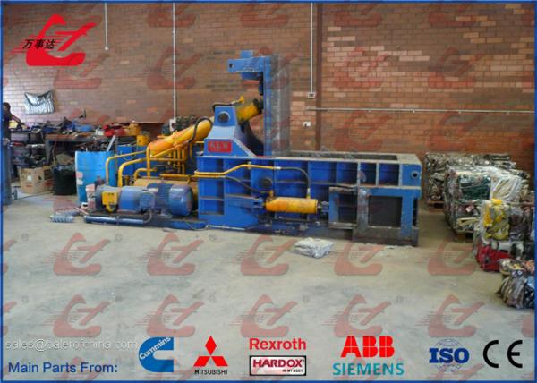 5 ton / h Capacity Industrial Scrap Metal Baler Compactor For Waste Aluminum