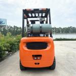 2.5 Ton LPG Gasoline Dual Fuel Propane Petrol Gas Forklift 3000-5000mm Lift
