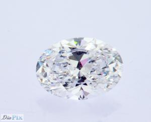 China Synthetic Colorless 4-5ct CVD Lab Grown Oval Diamond 10 Mohs Hardness wholesale