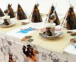 Pirates of the Caribbean Kids Birthday Party Decoration Set Party Supplies Baby
