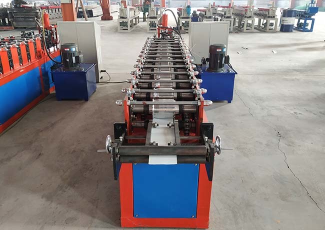 Cold Steel Shop Automatic Rolling Shutter Machine Shaft Diameter 52mm CE Certification