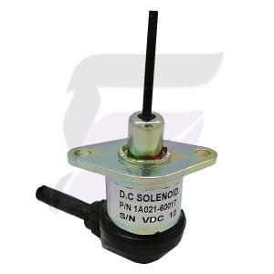 China 1A021-60017 12v shut off solenoid For Kubota Engine V2003 V2203 V2403 wholesale