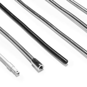China Custom Metal Gooseneck Tube Plating USB Light Bendable Steel Tubing 10mm wholesale
