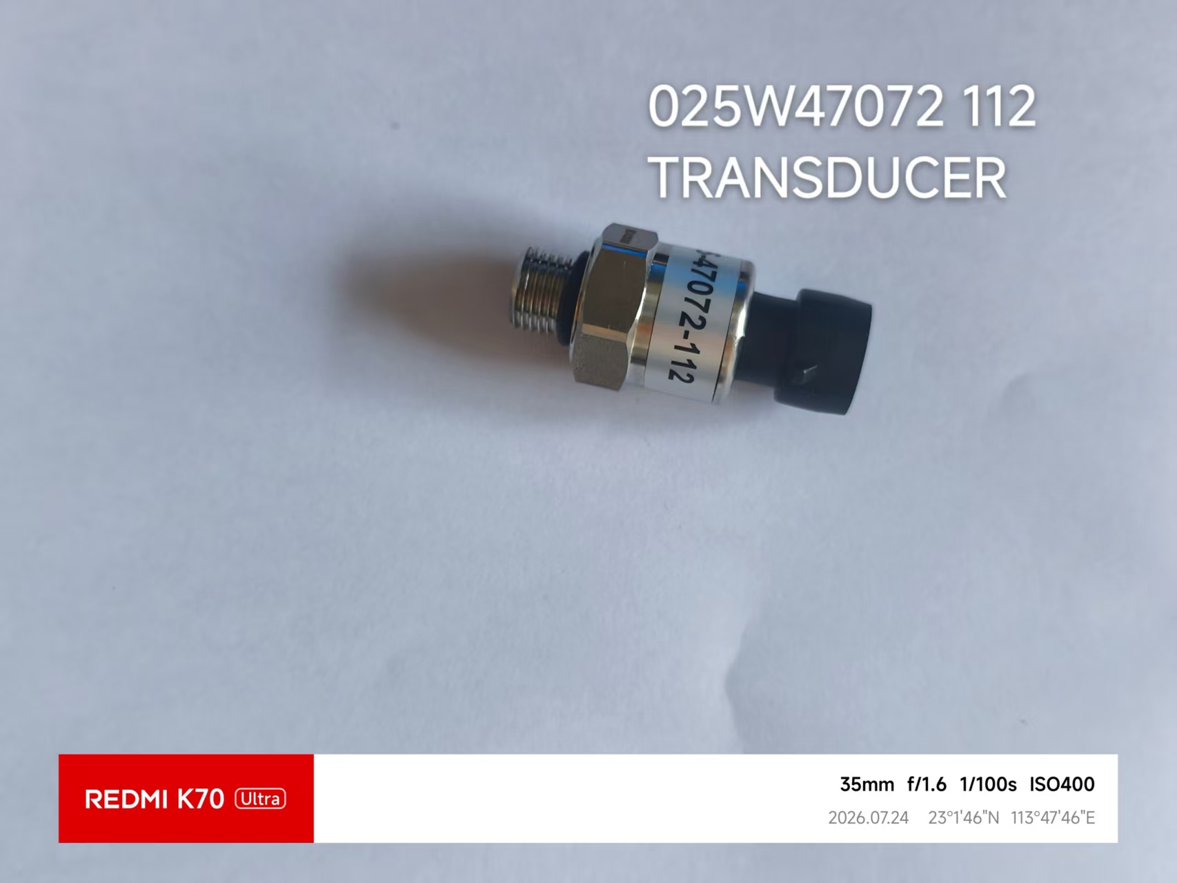 York pressure sensor 025W47072 112