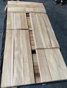 China 1.2mm Slice Cut Hickory Veneer For Flooring fancy plywood Grade ABCD wholesale