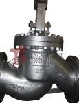 Rising Stem Industrial Globe Valve , Gear Operated Globe Valve Manual