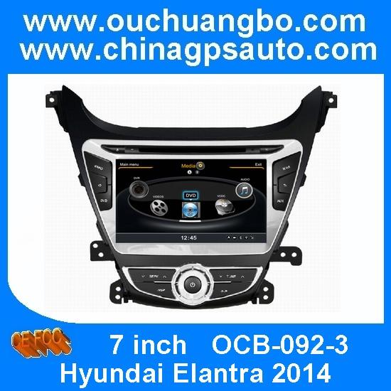 Ouchuangbo S100 Platform Car GPS Navi Multimedia System Hyundai Elantra 2014