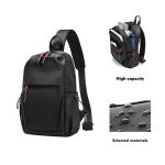 Latest MingLu Mens Sling Chest Bag Mens Travel Sling Bag Customized