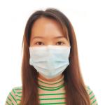 Protective Earloop 3 Ply Disposable Face Mask , Breathable Non Woven Mouth Cover