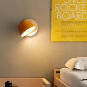 China Nordic Wall Light colour Bedroom Bedside Indoor Aisle Corridor Rotatable Wall Lights(WH-OR-247) wholesale