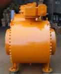 Trunnion Type BW Ends Connection Side Entry Ball Valve