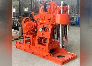 China 600kg Diesel Engine Portable Borehole Drilling Machine 130 Meters Depth wholesale