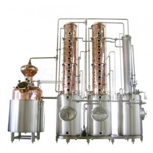China 2000L Distillery Equipment For Vodka And Whisky Distillation In Food Beverage Shops wholesale