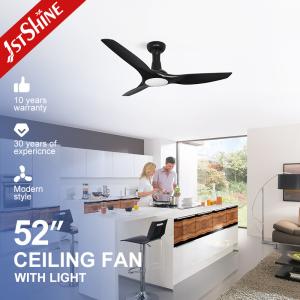China 2700K 3000K 5000K Acrylic Plastic Ceiling Fan Modern Easy Clean wholesale