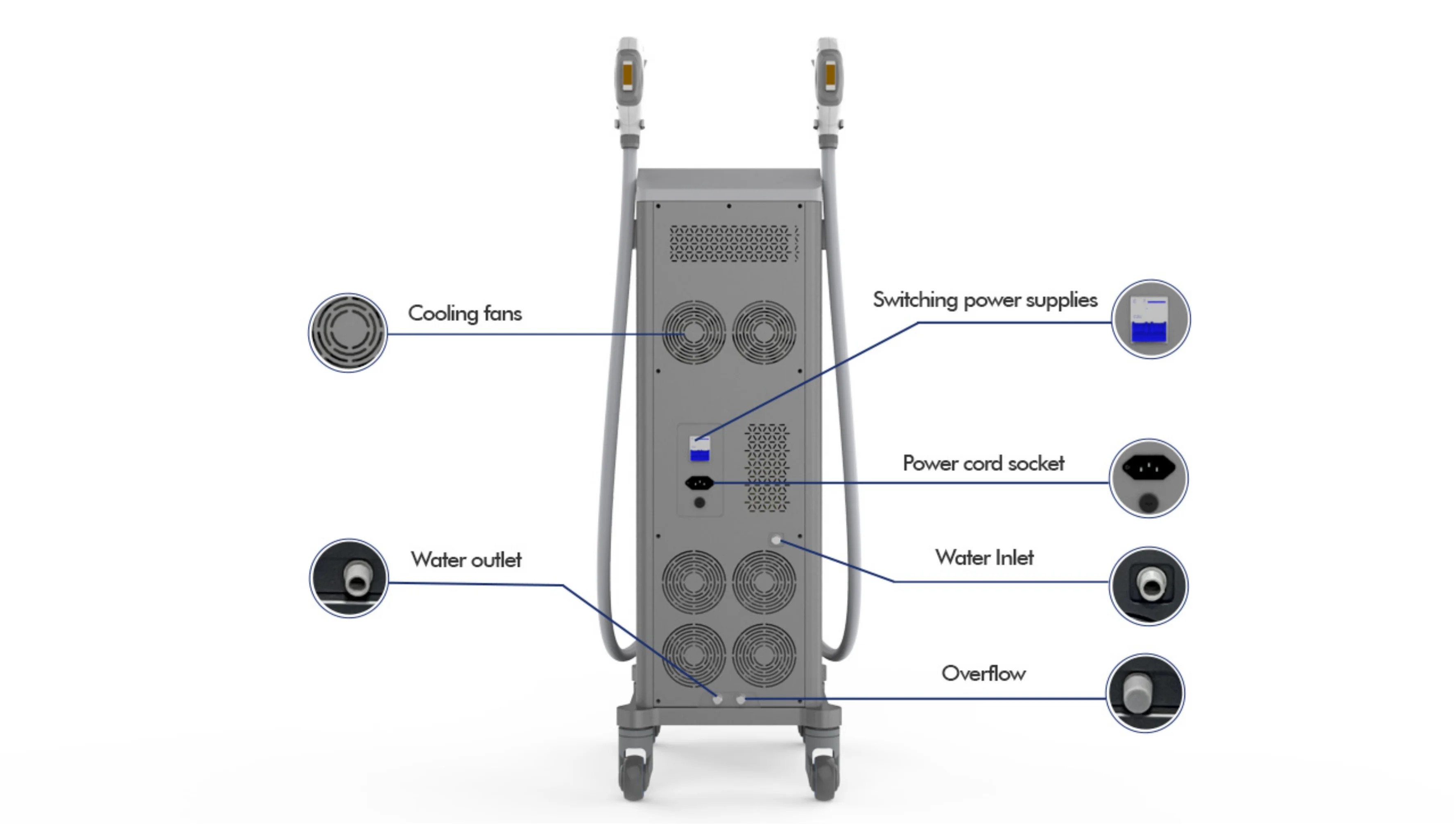 Professional Permanent IPL OPT Epilator Skin Rejuvenation Hair Removal Machine