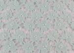 Chemical Polyester Dying Lace Fabric 3D Embroidery Guipure Venice lace For Dress