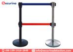 Events Security Passengers Isolation Retractable Belt Barricade In Traffic