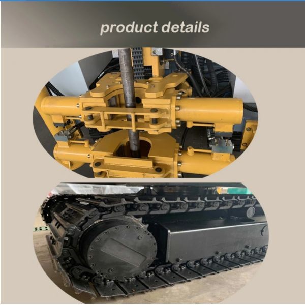 Diesel Engine High-pressure Construction Drill Rig for jet grouting anchor cable in Tajikistan