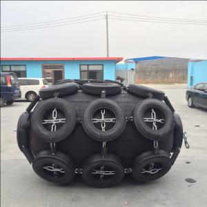 China 4.5*9m 50kpa Floating Rubber Pneumatic Marine Fender Black wholesale