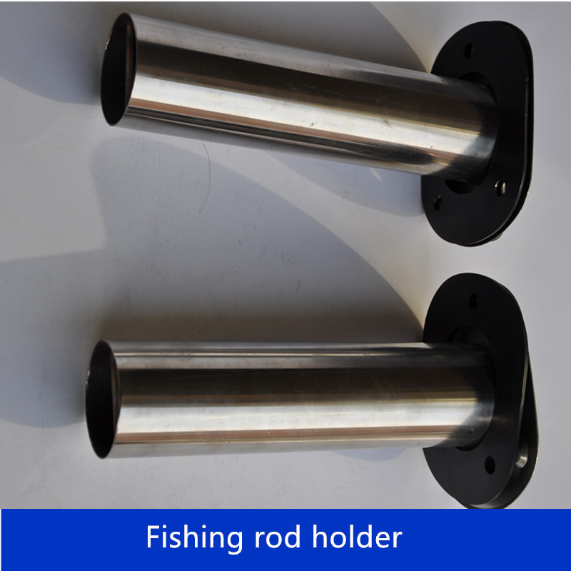 stainless steel flush mount fishing rod holder W/cap 30 degree for boat
