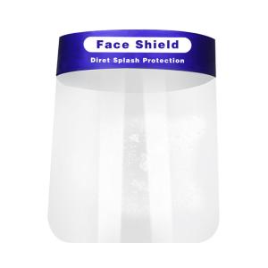 China 180 Degree Full Face Mask , Polycarbonate Face Shield High Transmittance wholesale