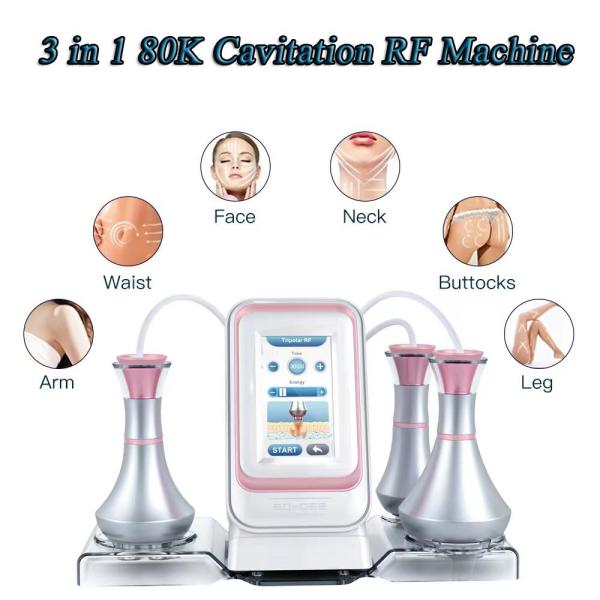 3 In 1 Cavitation Cellulite Reducetion Body Slimming Machine Radio Frequency For