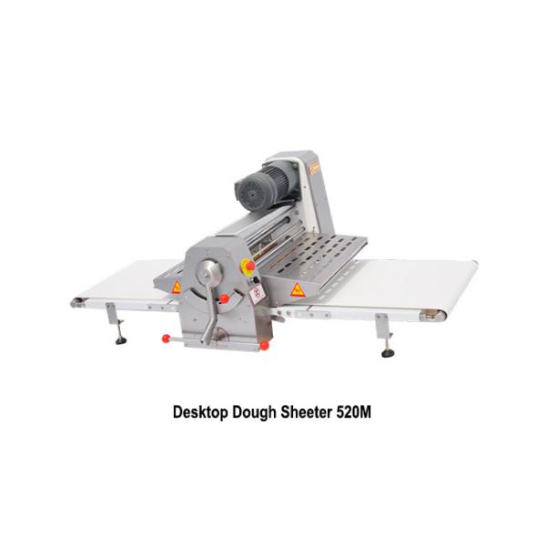 400mm 500mm Countertop Dough Sheeter Machine Foldable 380V Tabletop Dough Roller