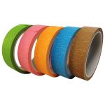 Waterproof Hot Melt Colored Masking Tape Rubber Adhesive For Home Painting